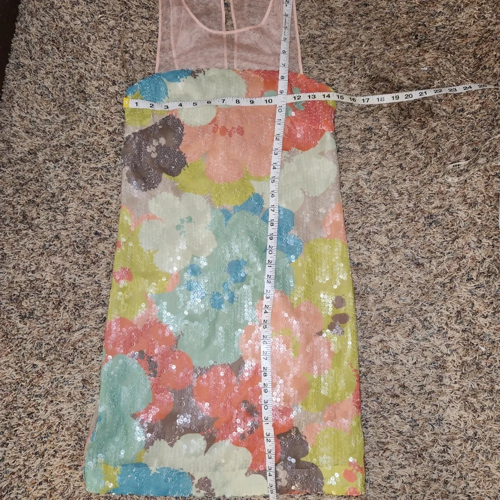 Trina Turk Sequin Multicolored dress - Picture 4 of 6